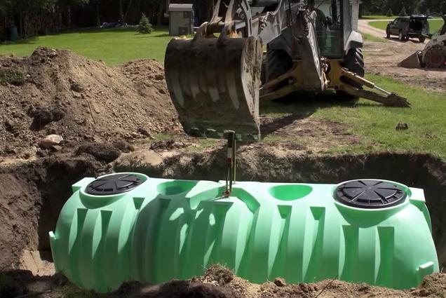 Below Ground Tank Installation